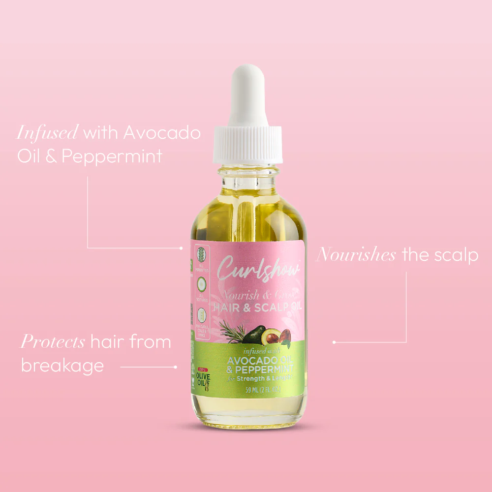 ORS Olive Oil Curlshow Hair & Scalp Oil for Strength & Length (2.0 oz) - Image 3