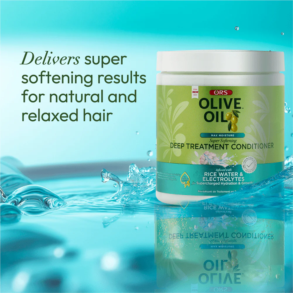 ORS Olive Oil Max Moisture Deep Treatment Conditioner (20.0 oz) - Image 6