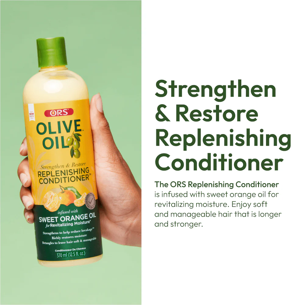 ORS Olive Oil Shampoo, Conditioner & Hair Lotion 3-Piece Set - Image 4